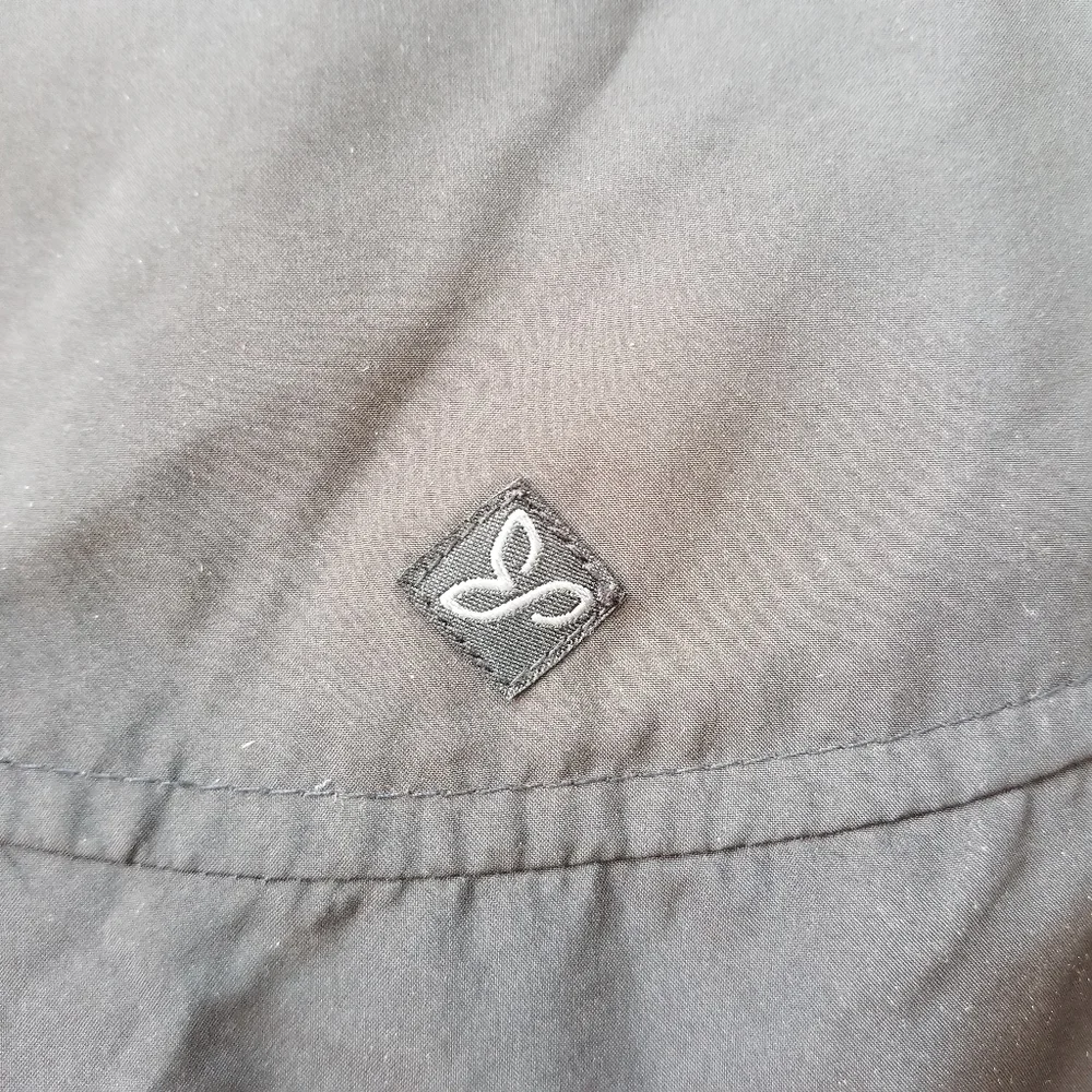 Prana Women's Asymmetrical Black Zip Jacket, Small - Picture 3 of 9